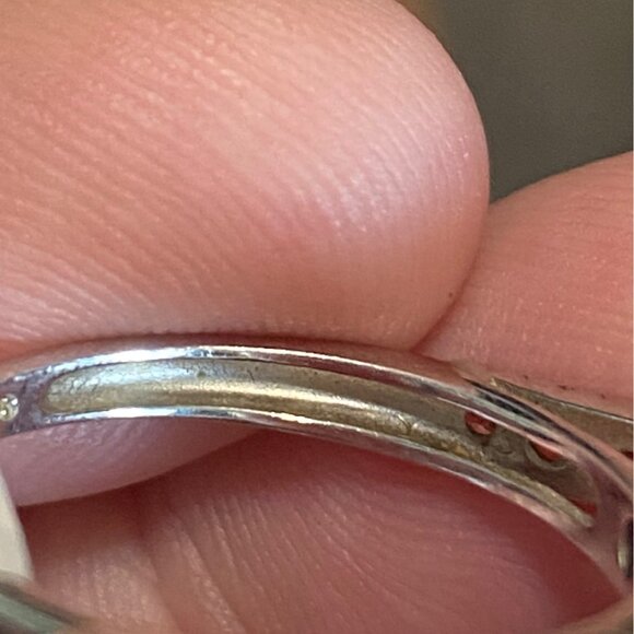 Ring Size 8 Pink Ruby CZ Sterling Silver 925 Women Semi-Precious Stone - Picture 8 of 10